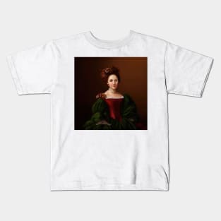 Portrait of Queen Diana Kids T-Shirt